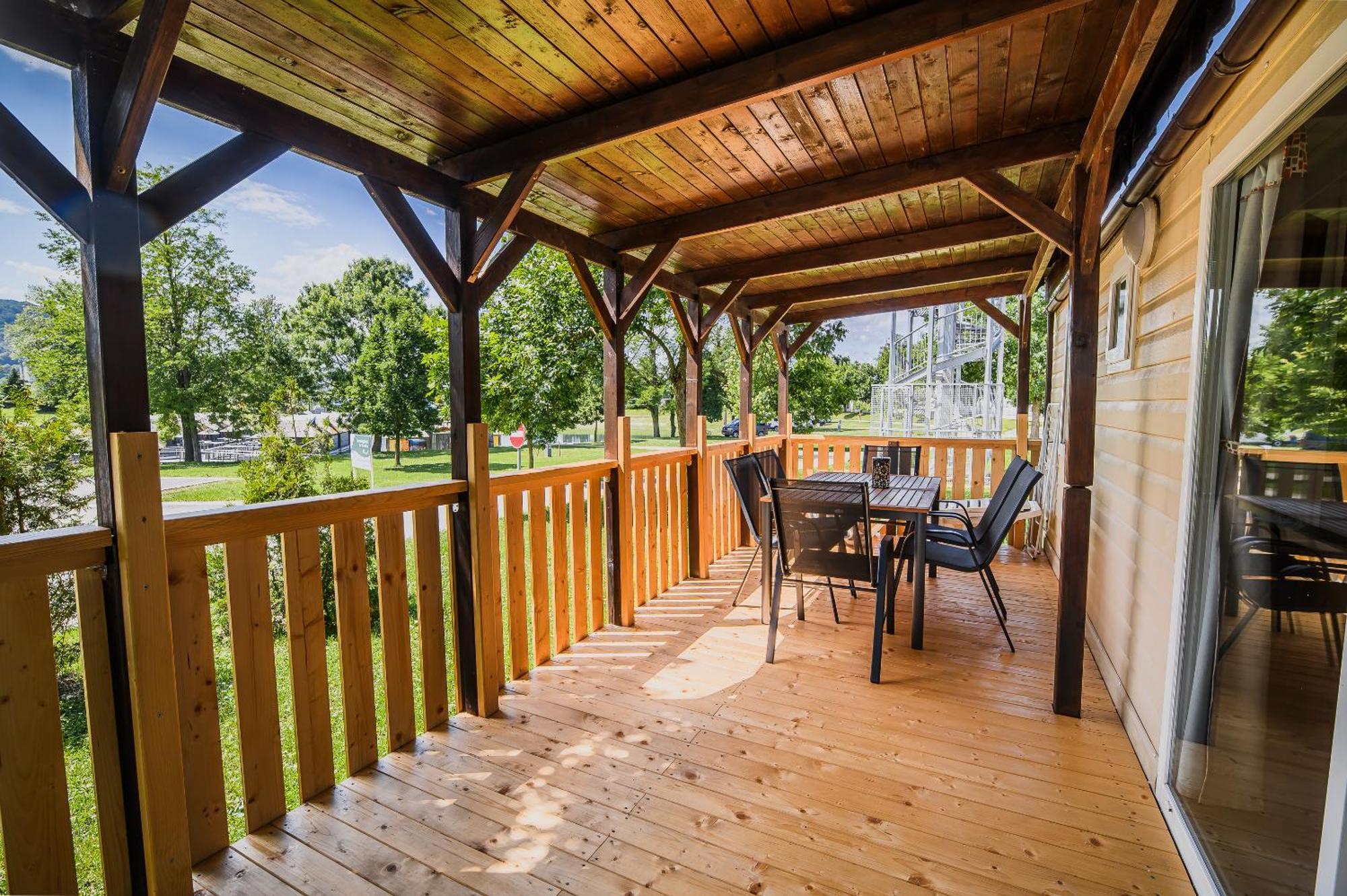 Lake View Mobile Homes With Thermal Riviera Tickets In Terme Catez Catez ob Savi Exterior photo