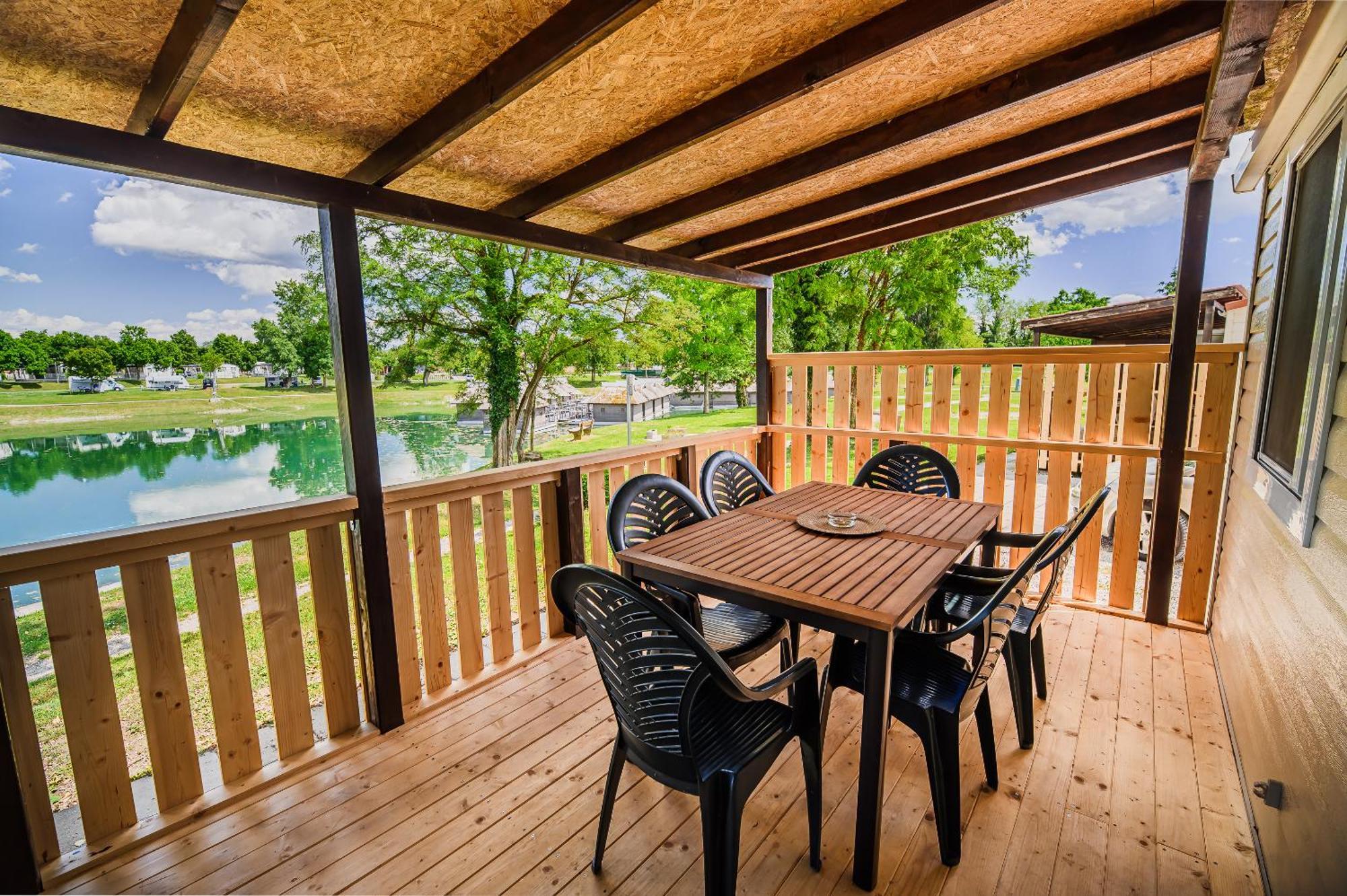 Lake View Mobile Homes With Thermal Riviera Tickets In Terme Catez Catez ob Savi Exterior photo